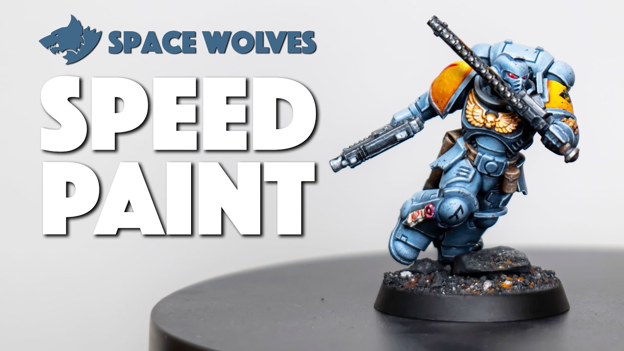 How to Paint Space Wolves | Speed Painting | Warhammer 40k