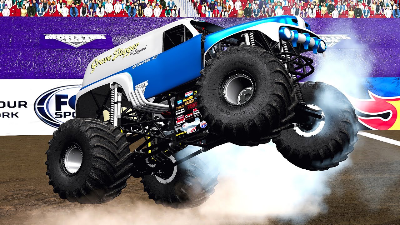 Crashes and Saves #61  I  BeamNG.Drive Monster Jam