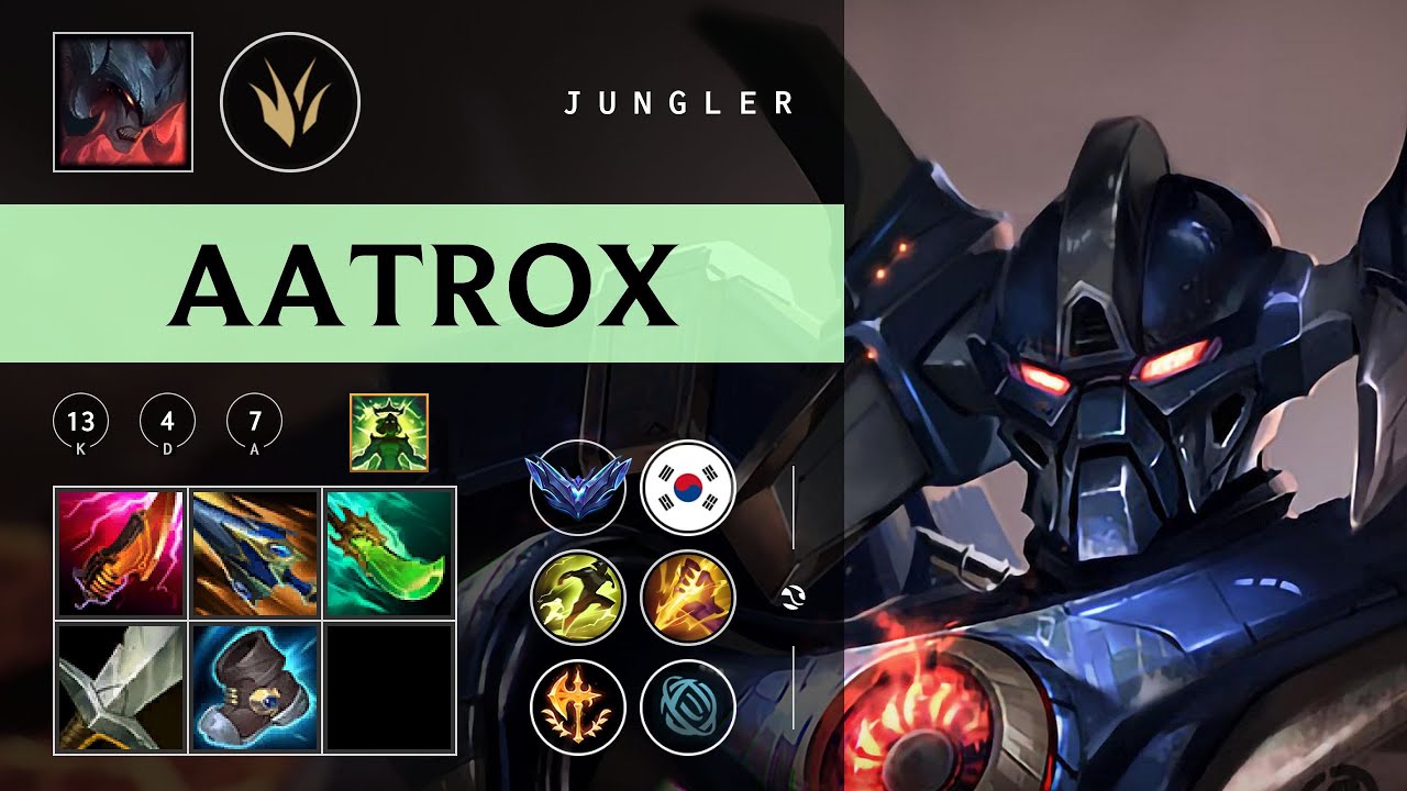Aatrox Jungle vs Diana - KR Diamond Patch 26.02