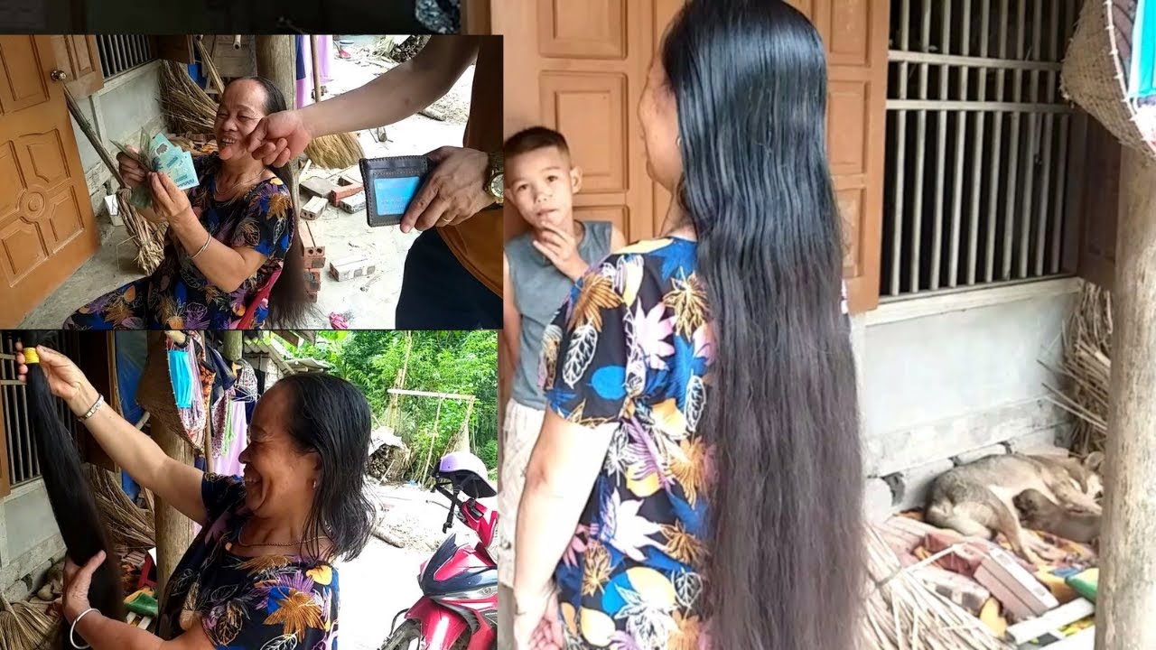 Lần đầu tiên gặp cô bán tóc dài cắt ngắn như đàn ông đổi lấy 3 triệu