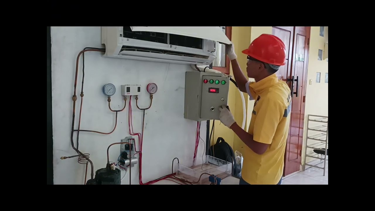Uji Coba LKS Teknik Refrigerasi dan Tata Udara ( SMK Bukit Asam )