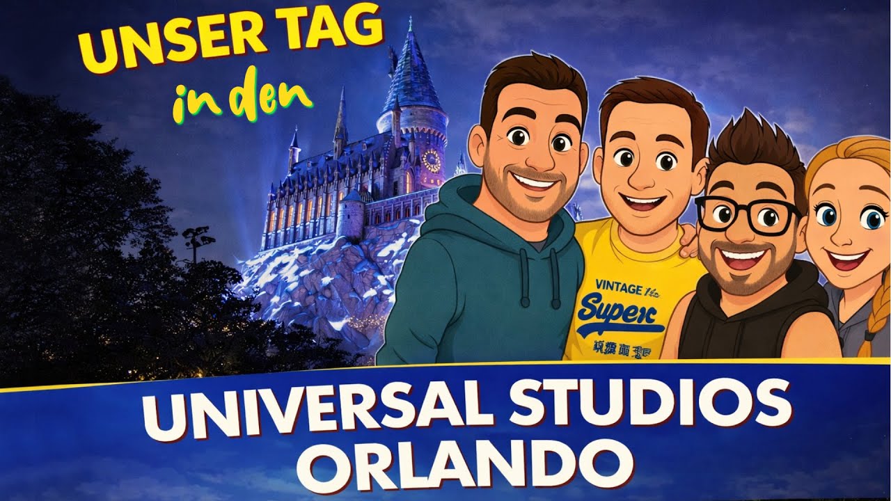 WINTER in Florida?! Universal Studios Orlando überrascht bei 28 Grad😱