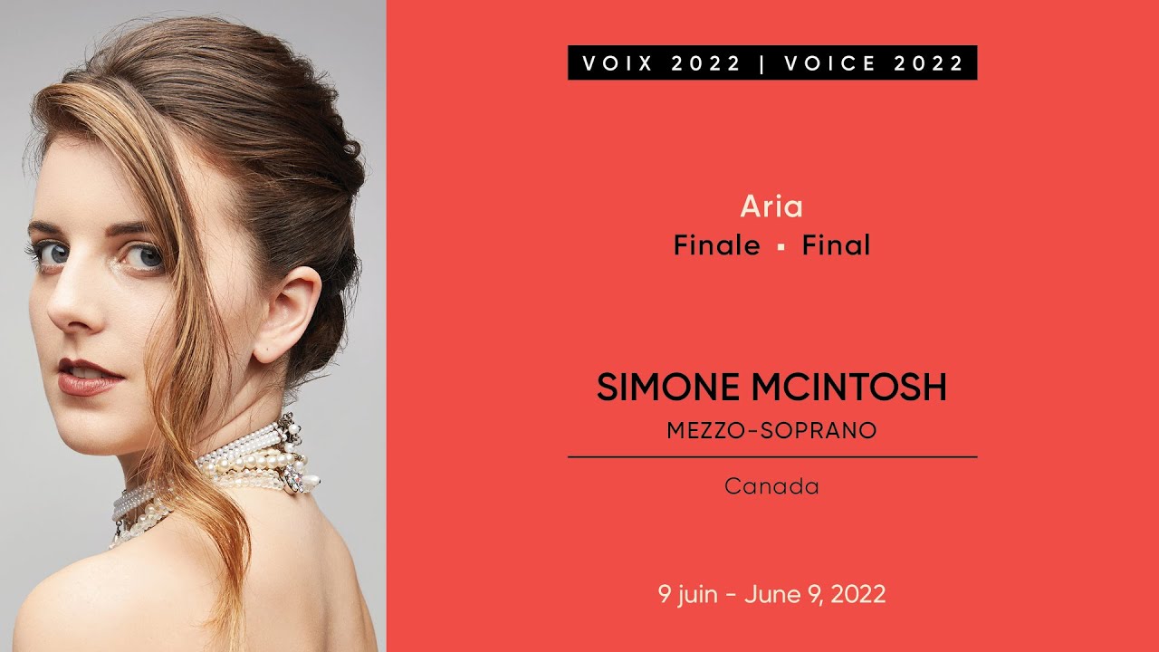 Simone McIntosh | CMIM Voix/Voice 2022 | Finale/Final