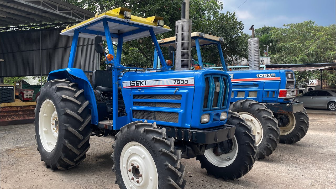 [Giá tham khảo] Iseki 10510 và iseki T7000 hàng bãi Nhật đẹp long lanh. Đại Phong 0967 615 935