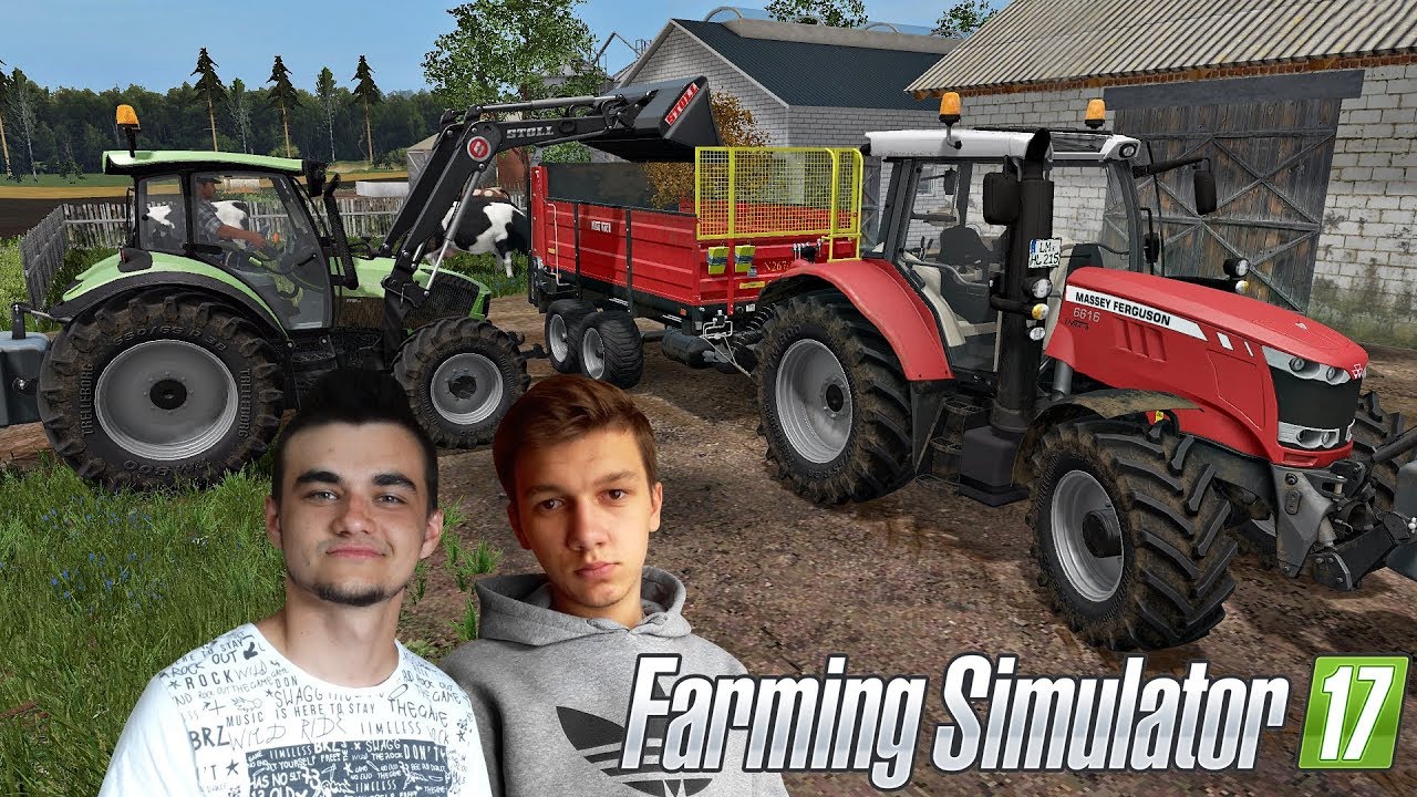 Akcja Obornik i Orka z sąsiadem🚜Farming Simulator 17 