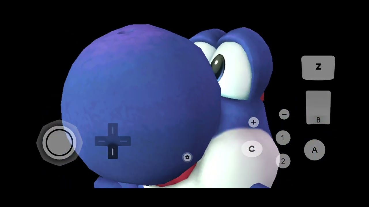 SSBB Hacks: Giant Growing Yoshi in FFA at Mario Circuit