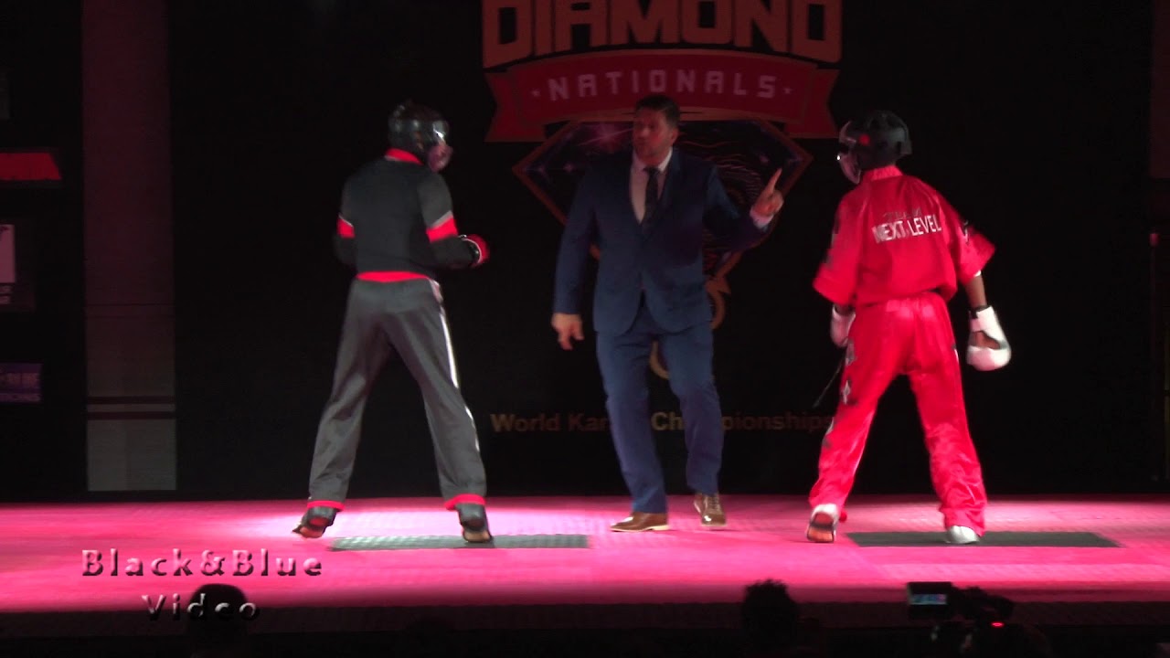 14 to 15 Boys Sparring Grand Championships 2019 Diamond Nationals
