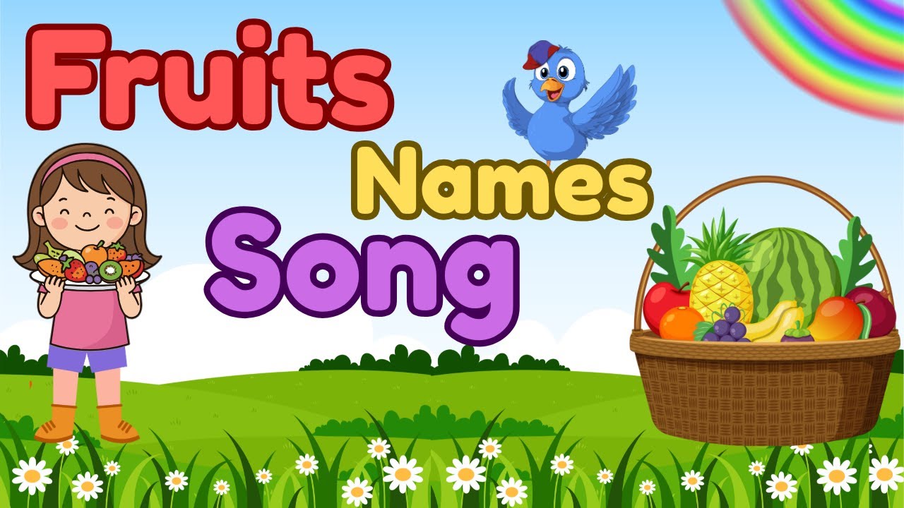 Fruit Song for Kids 🍎🍌 | Learn Fruit Names with Fun Music | Educational Kids Song | PinkPong
