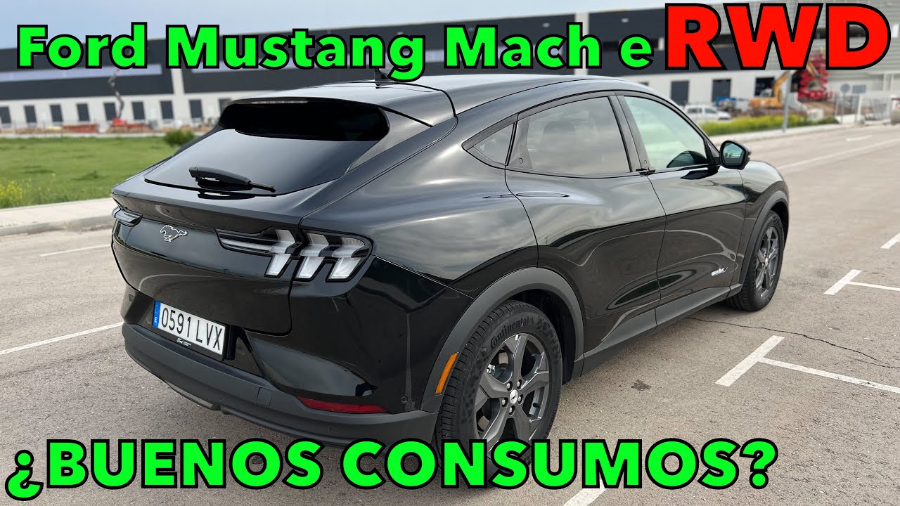 ¡PRUEBA! Ford Mustang Mach e RWD 2022 gran autonomía ¿BUENOS CONSUMOS? Lo comprobamos MOTORK