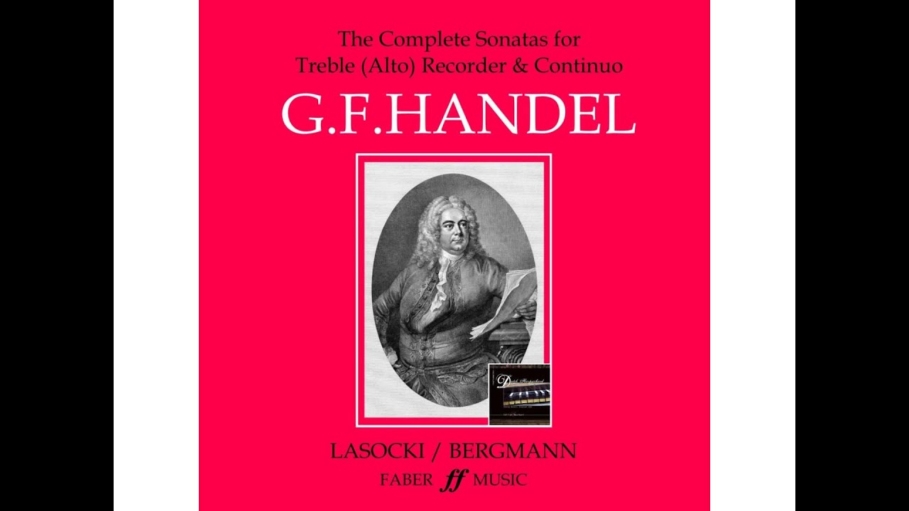 Handel Sonata No 1 in G minor for Alto Recorder (Modern Pitch)