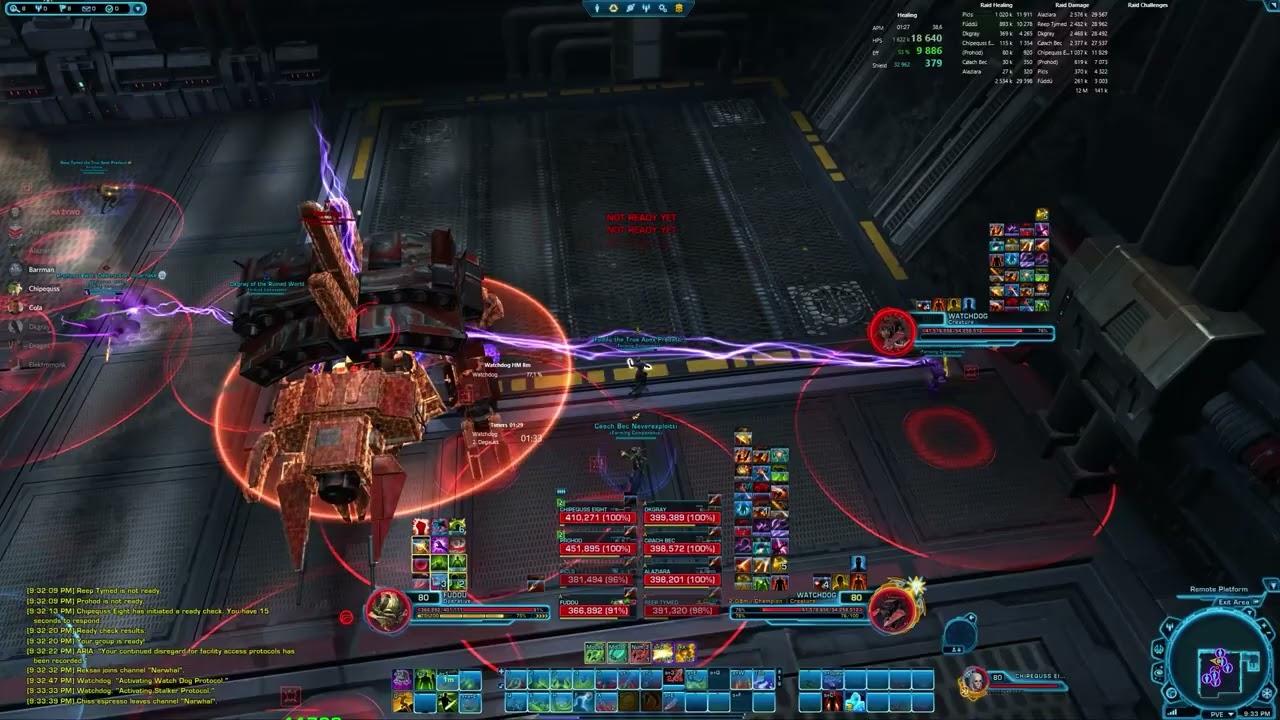 SWTOR | Farming Components | R-4 Anomaly - Watchdog  | Veteran Mode | Operative Healer PoV