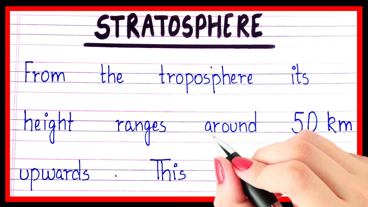 Definition of stratosphere | What are stratosphere | Stratosphere kise kahte hain