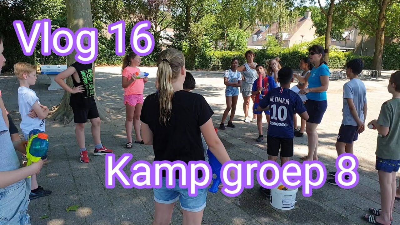 Slapen op school! Alternatief Groep 8 kamp #vlog 16
