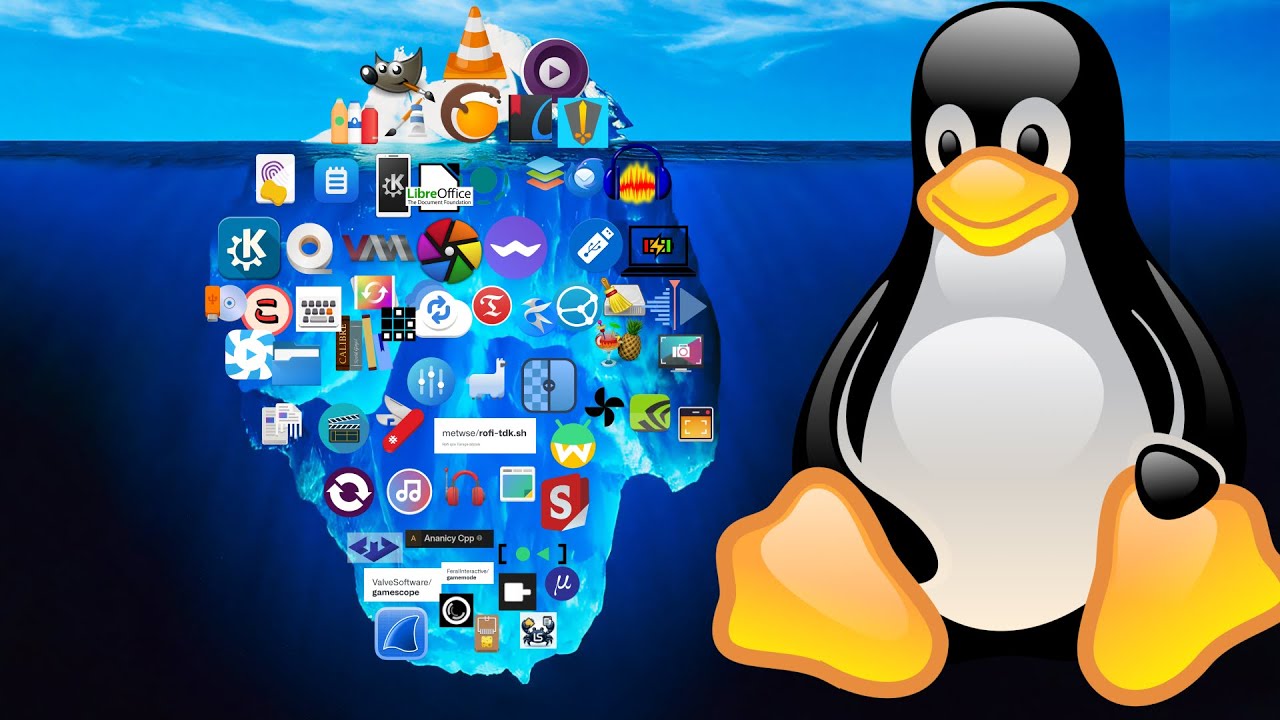 Айсберг приложений Linux