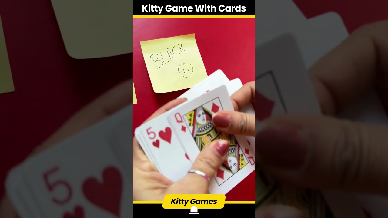 Kitty Game For Ladies Kitty Party With Cards ❤️ 🥳 #shorts #kittyparty #cardsgame