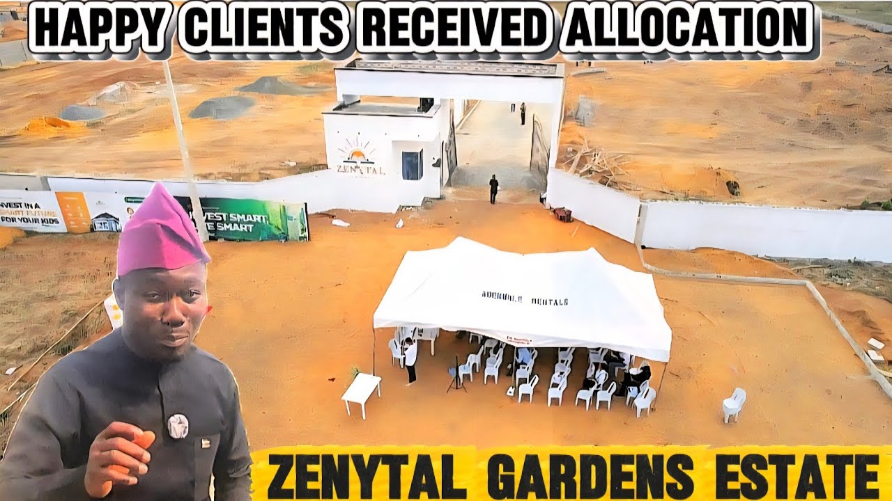 LAND FOR SALE IN IBEJU-LEKKI NEAR LEKKI AIRPORT ZENYTAL GARDENS ALLOCATION 