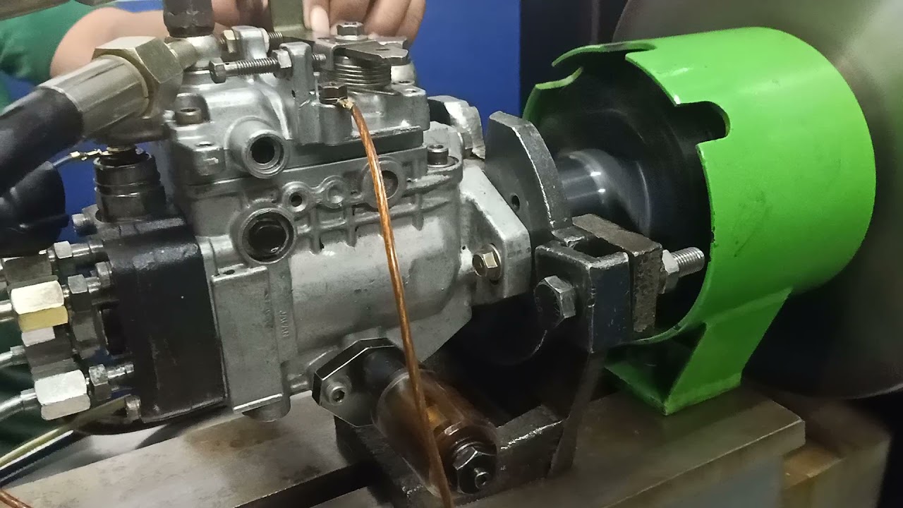 cara kalibrasi Bospom rotari (VE) pump (how to calibrate VE pump / rotary pump)