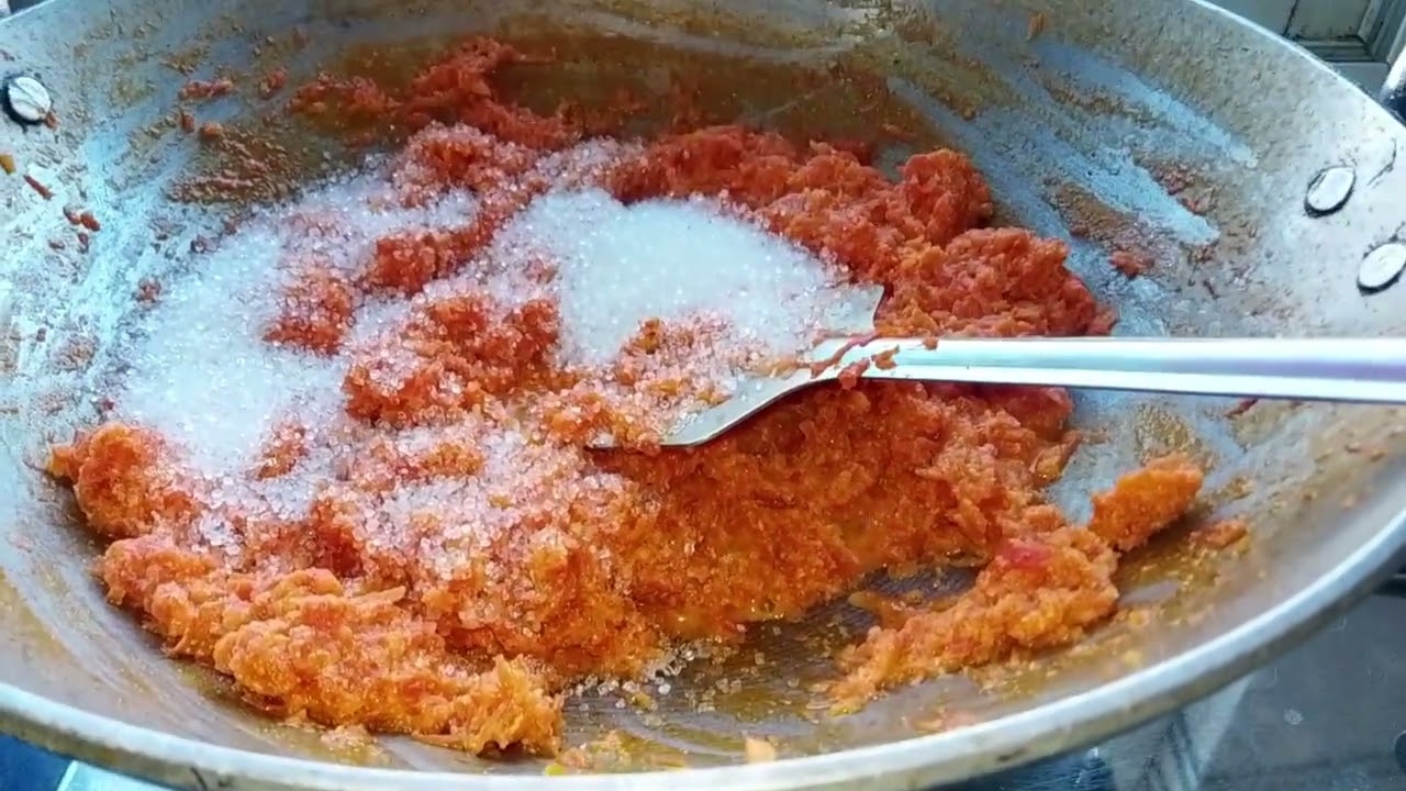 बहुत ही कम समय में बनने वाला गाजर का हलवा की रेसिपी 🤗