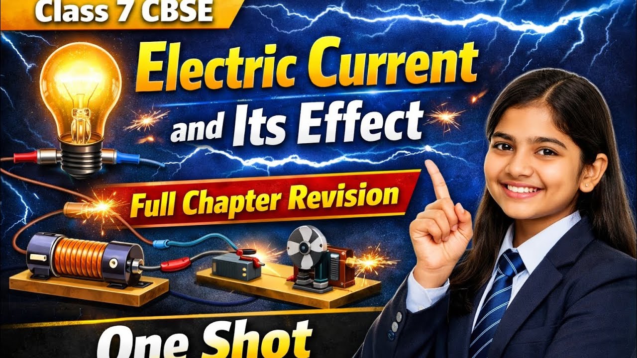 Electric Current and its Effect - Class 7 - Science -  CBSE NCERT