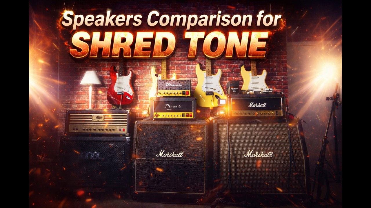 V30 vs G12T-75 vs Greenback – The Shred Test