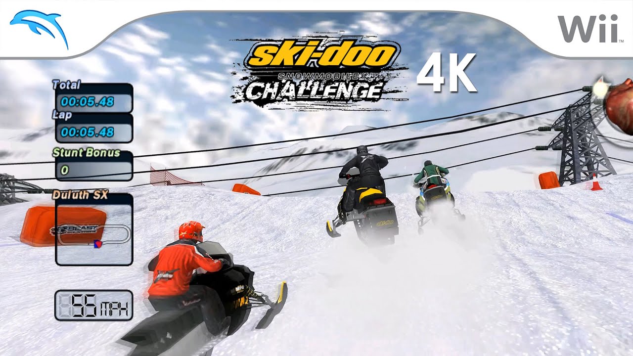 Ski-Doo: Snowmobile Challenge (4K / 2160p / 60fps) | Dolphin Emulator 5.0-18515 | Nintendo Wii