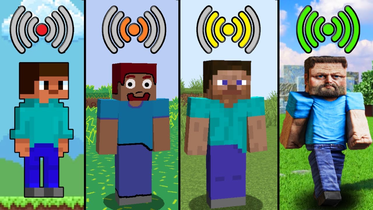 майнкрафт с разной компиляцией Wi-Fi