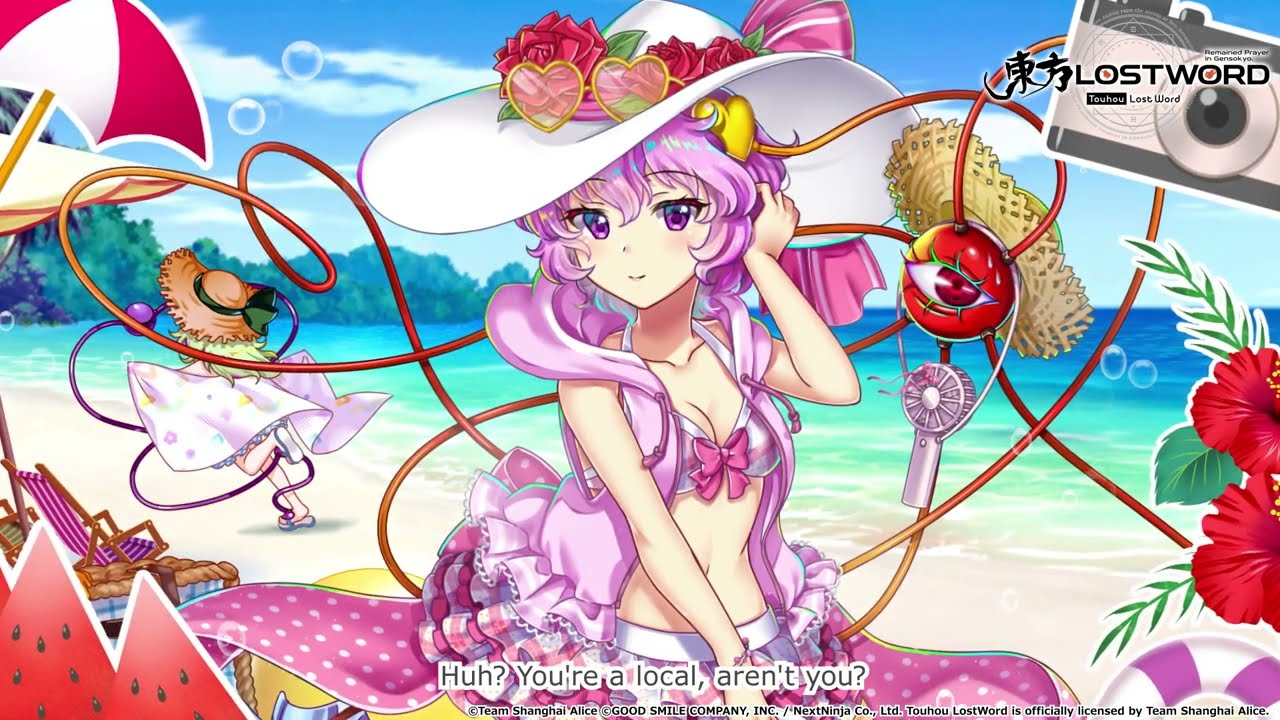 Touhou LostWord - Satori Komeiji (The Girl Even the Beachgoers Fear)