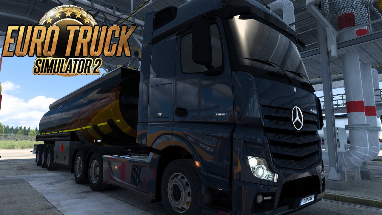 Дизельное топливо. Мажейкяй - Утена ➣ Euro Truck Simulator 2. #678
