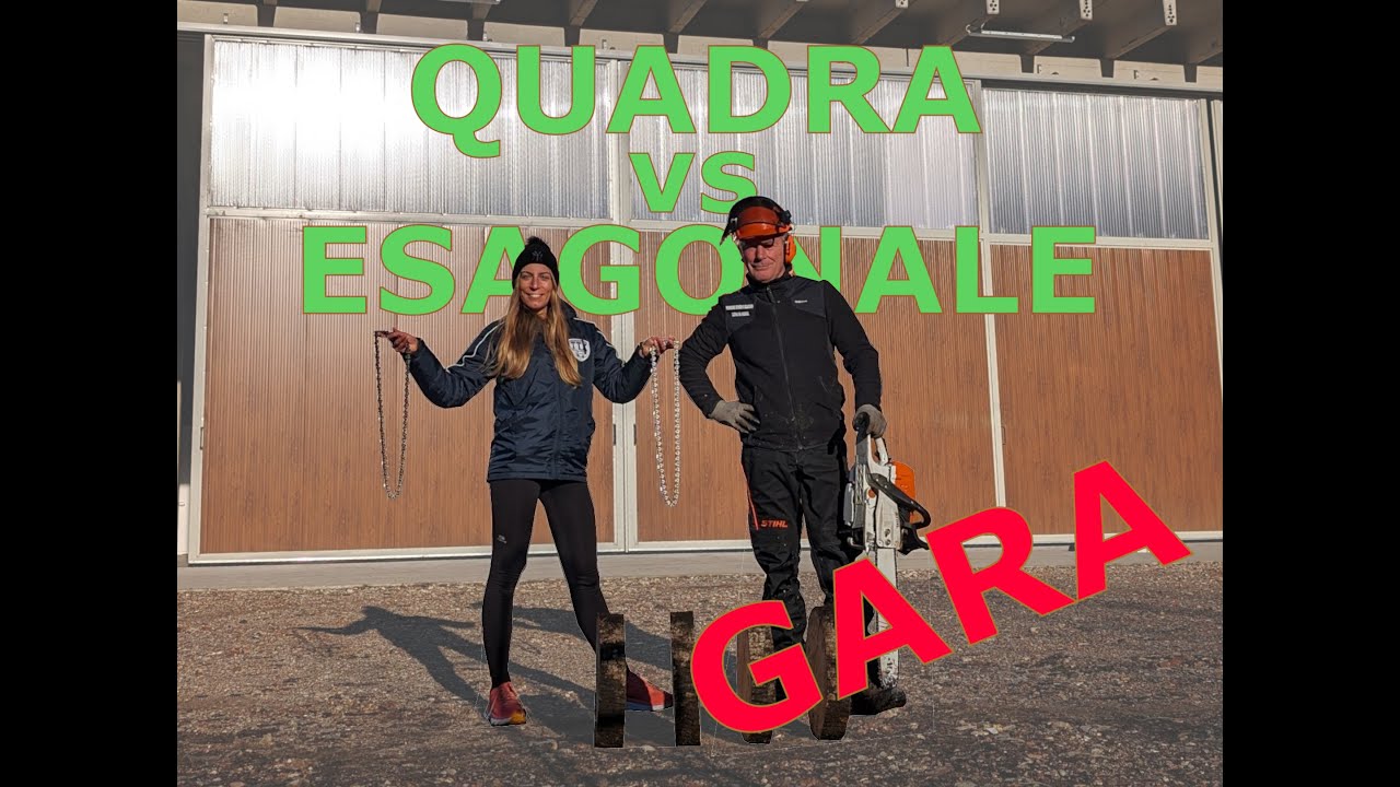 Catena QUADRA o ESAGONALE: quale taglia di più?