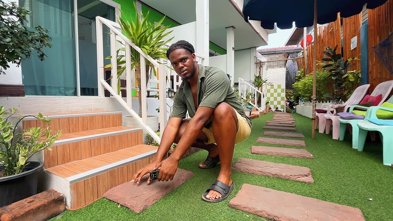 ASMR in a Cozy Garden Hotel 🌿