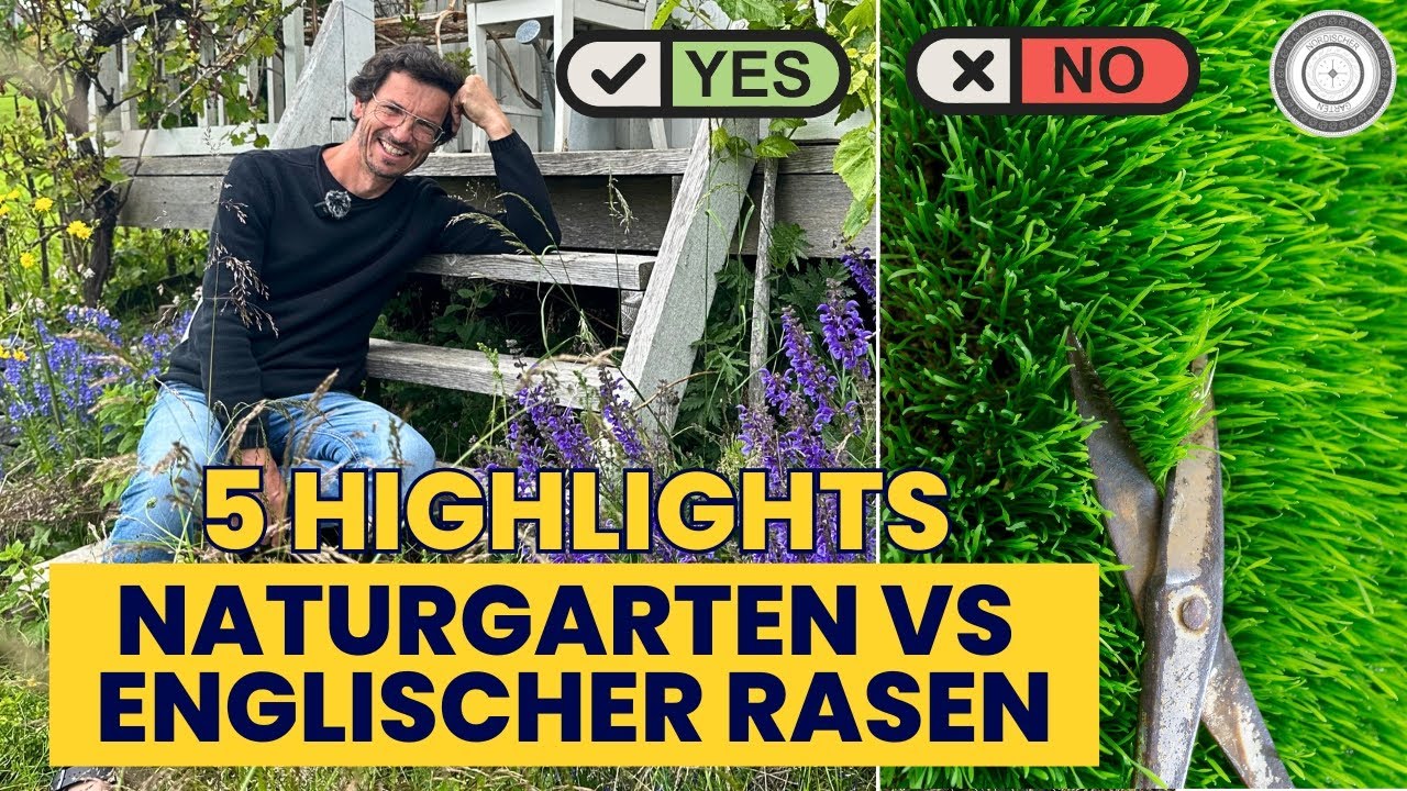 Spannender NATURGARTEN RUNDGANG im Mai