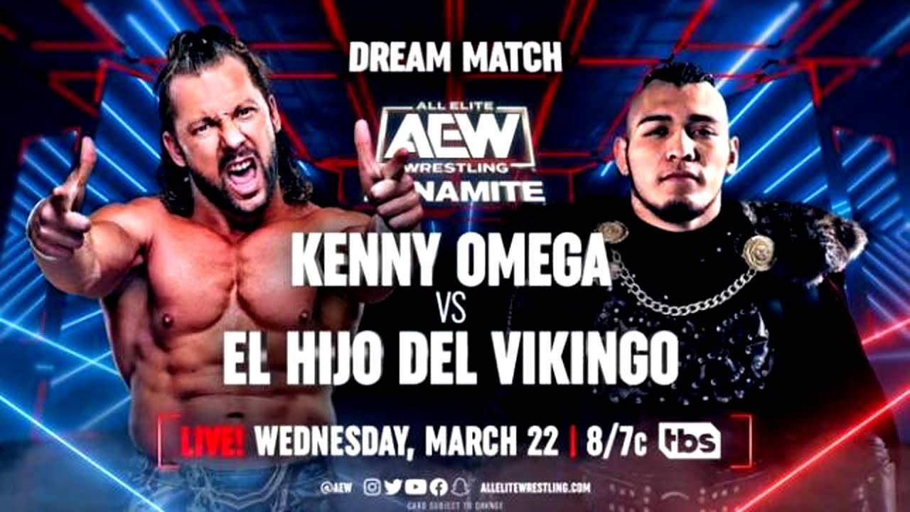 Kenny Omega vs El Hijo Del Vikingo Dynamite 3/22/2023 Highlights