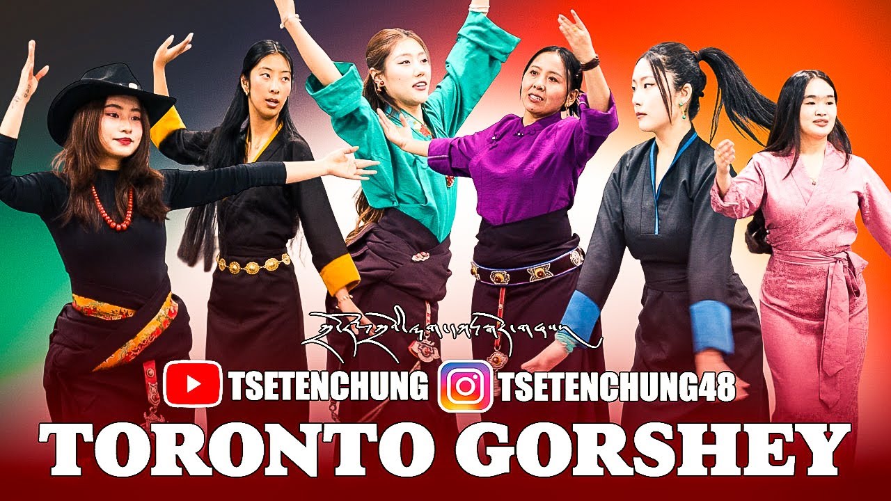 Toronto tibetan Lhakar Dance||Tibetan song Dance|| Traditional dress|| Trending new and old Songs 🇨🇦