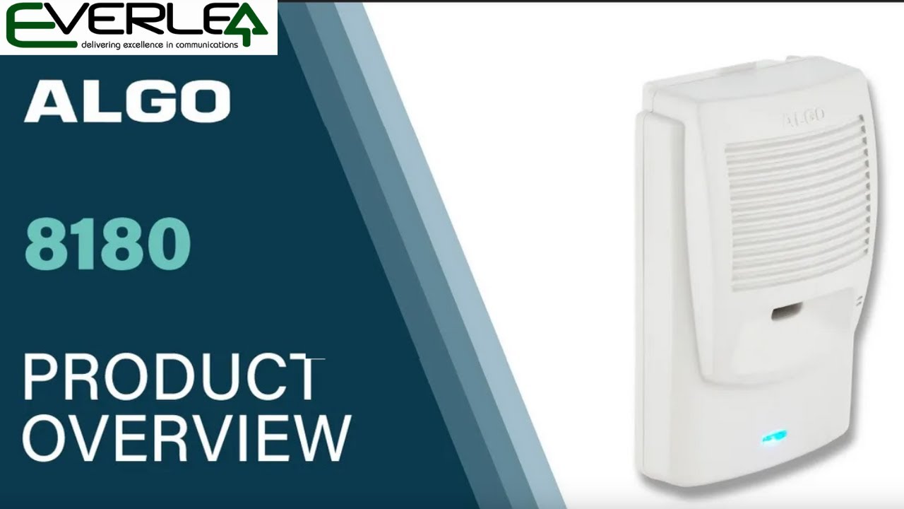Algo 8180 IP Audio Alerter