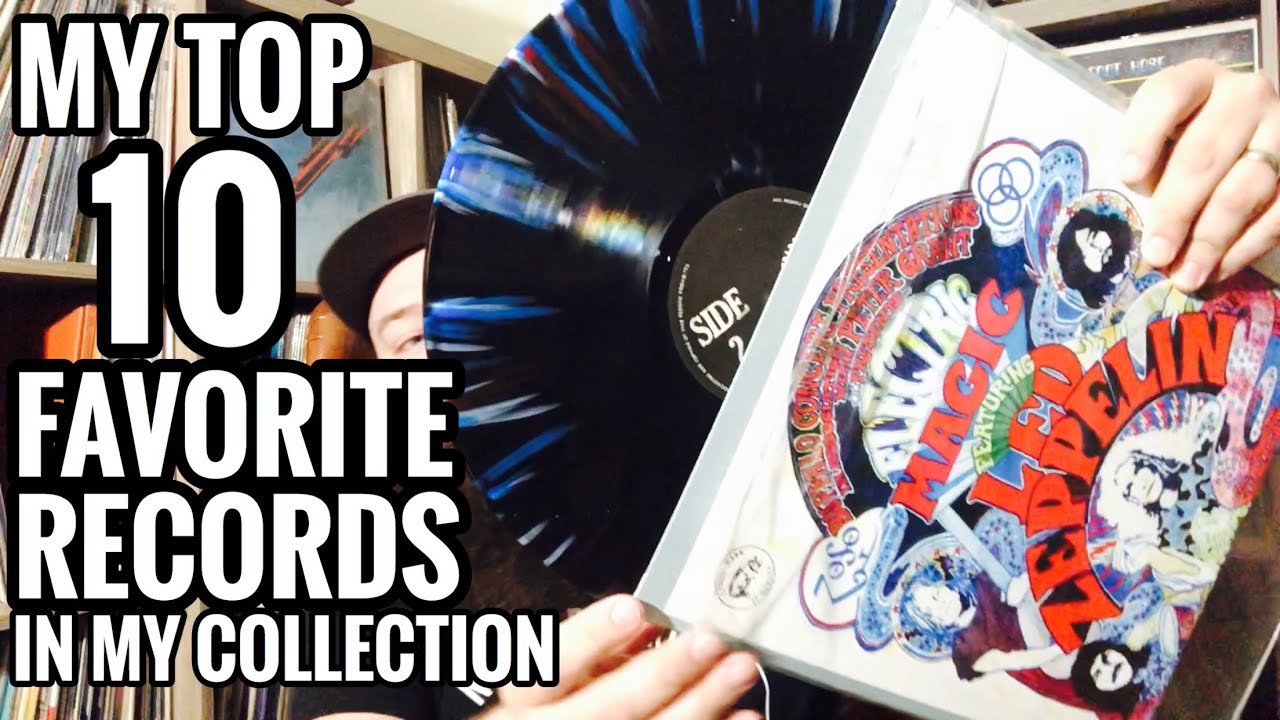 TOP 10 Favorite Records in My Collection! Blues, Psych, Rock, Reggae & Folk Vinyl Records