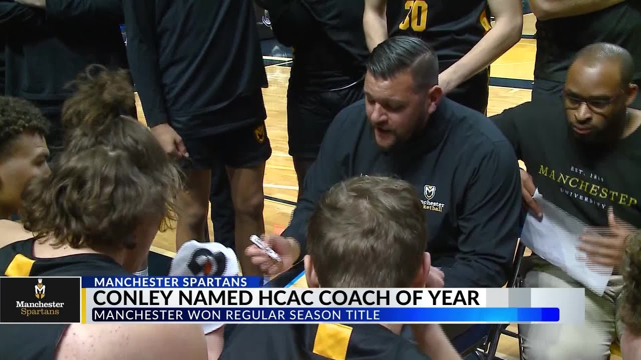 Manchester University's Nate Conley named HCAC Coach of the Year
