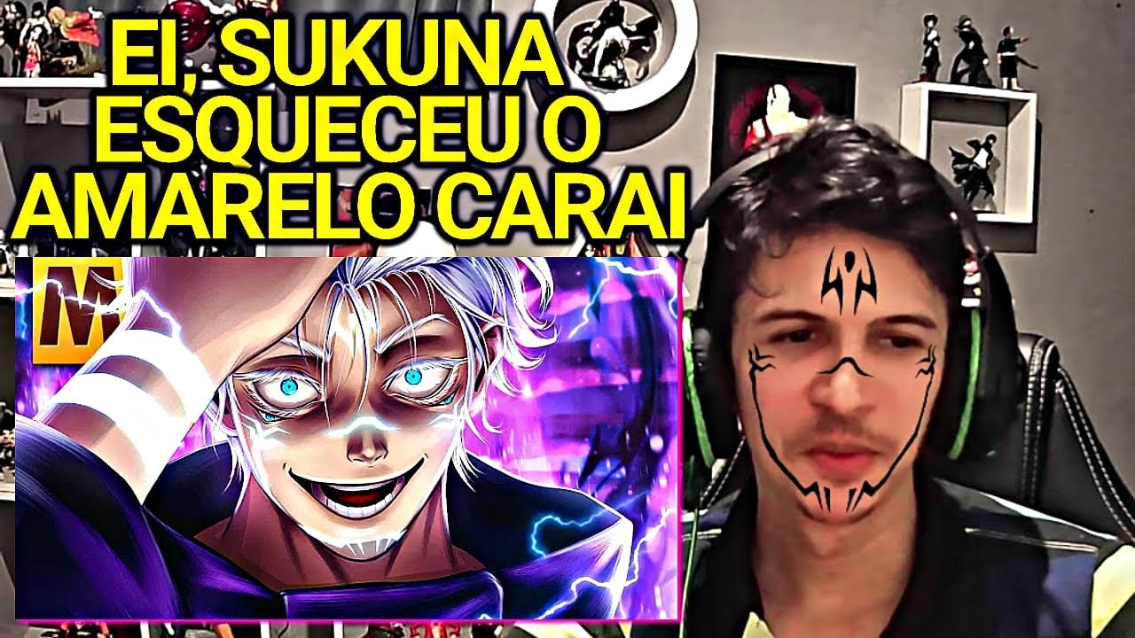 Tipo Satoru Gojo 😈 (Jujutsu Kaisen) RECEPTACULO DO XAM&Atilde;: SUKUNA MODE | Prod. Sid | MHRAP - REACT