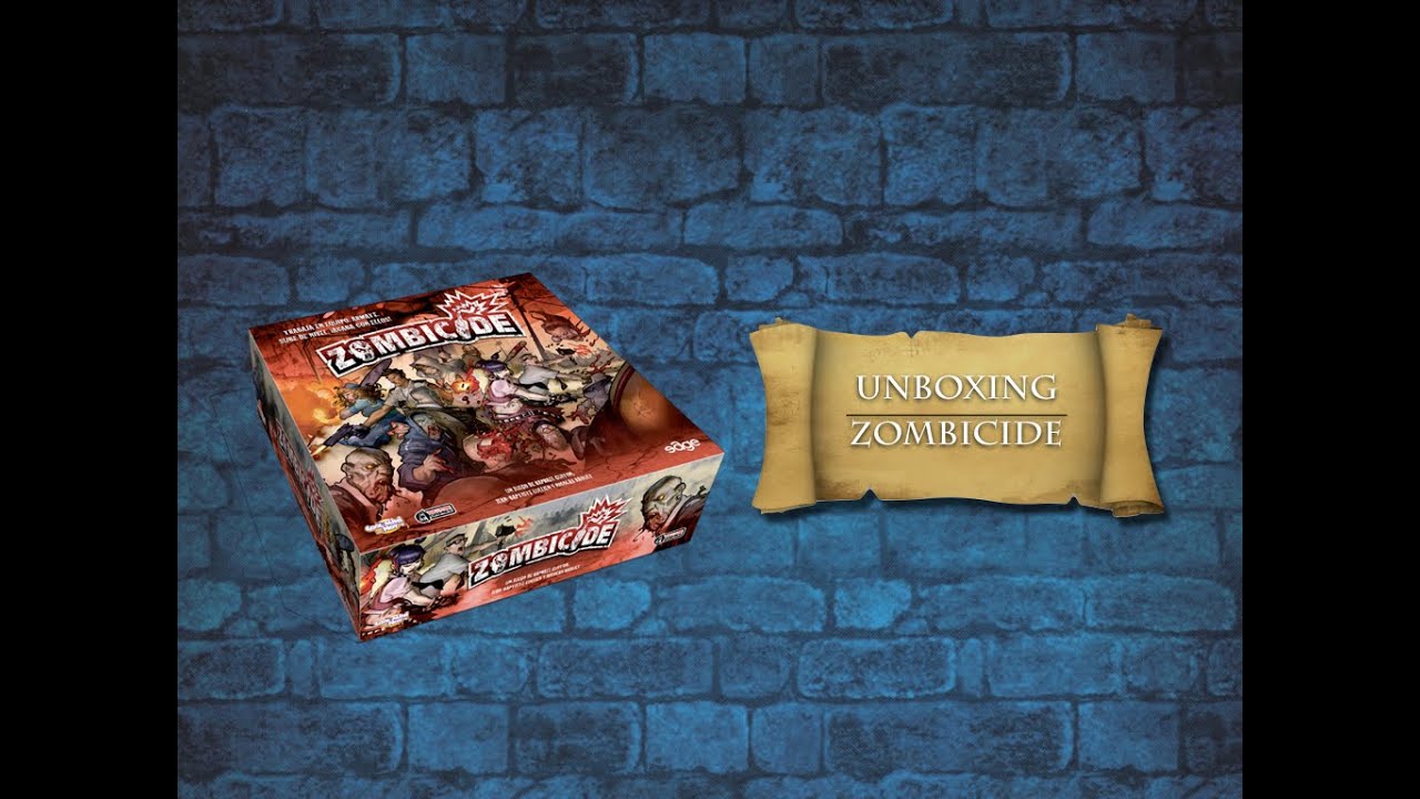 Unboxing Zombicide 1