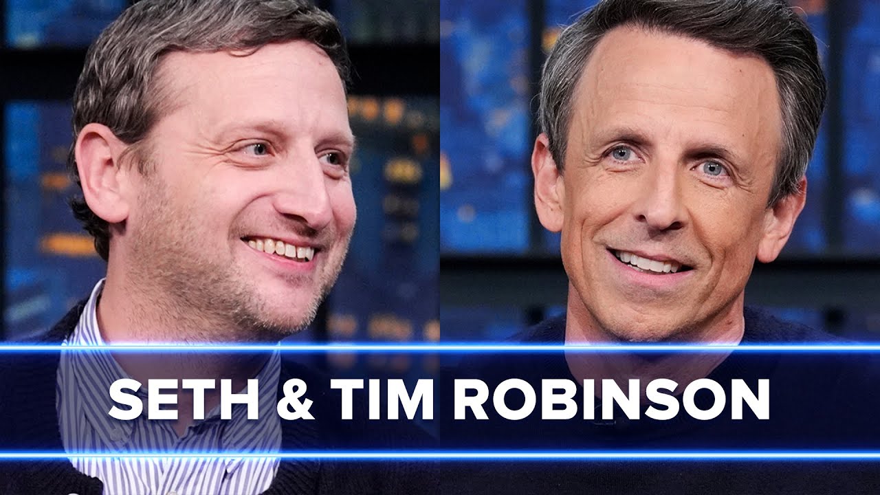 Tim Robinson and Seth Talk Spider League, SNL Sketches, Detroiters and I think You Should Leave