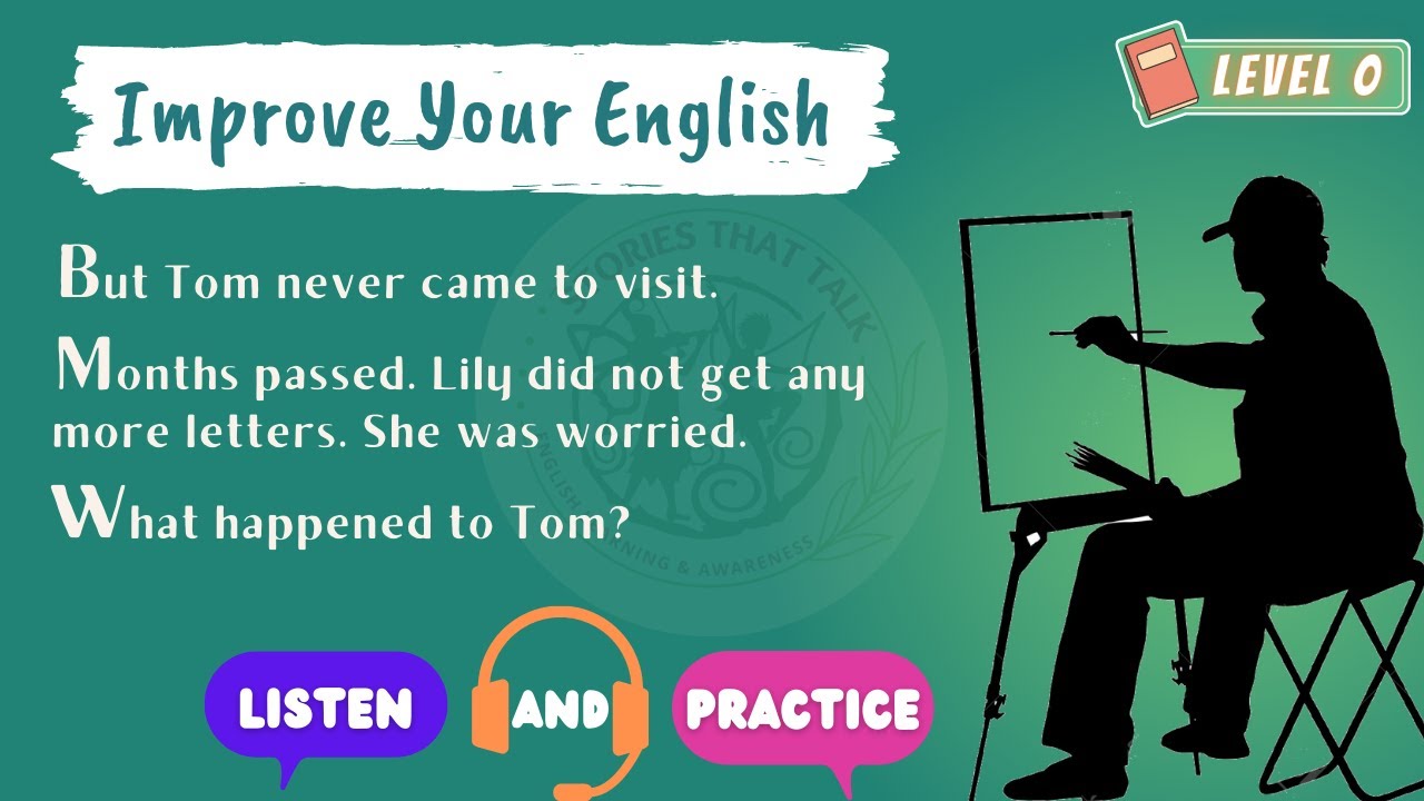 Listen and Learn English Through Story ⭐ Level 0 - The Missing Artist - Graded Reader #LLETS118
