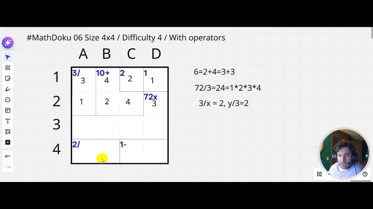 #Mathdoku 06 Size 4x4 / Difficulty 4 / With operators