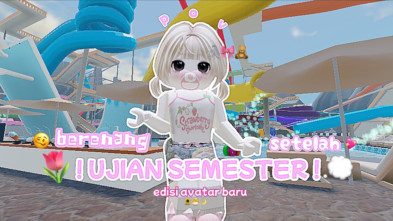 💭🌊 mini vlog berenang setelah ujian semester 📄📎❗edisi avatar baru 😵🌷