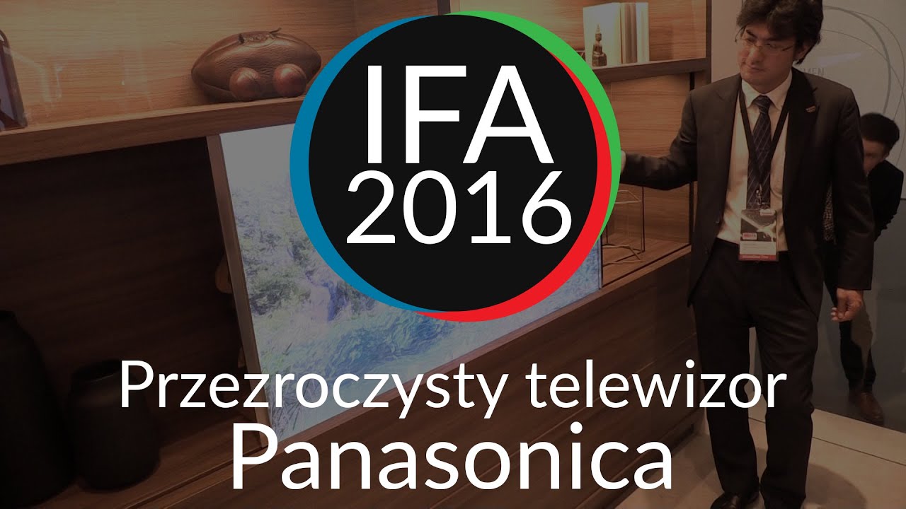 Przezroczysty telewizor? Tak - oto koncept Panasonica [IFA 2016]