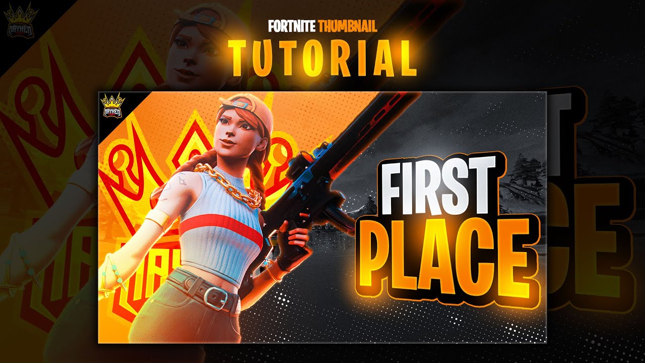 Photoshop Tutorial: Fortnite Thumbnail