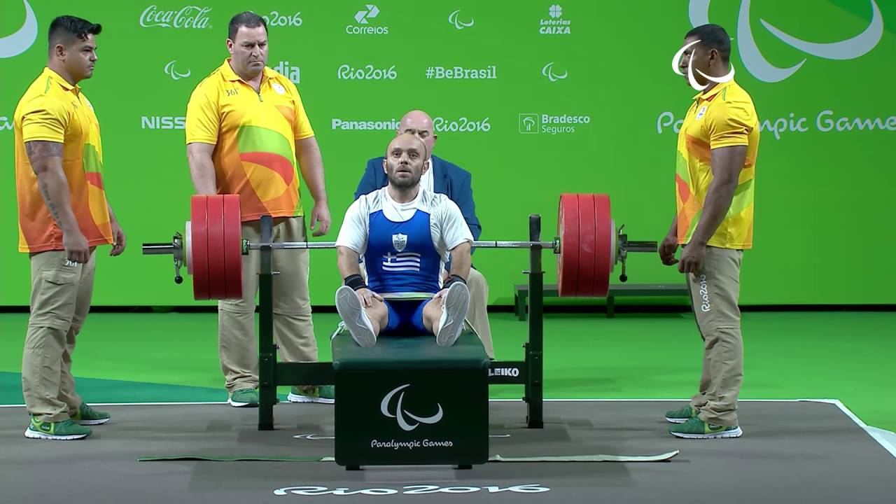 Powerlifting | GKOUNTANIS Nikolaos | Greece | Men's -65 kg | Rio Paralympic Games 2016