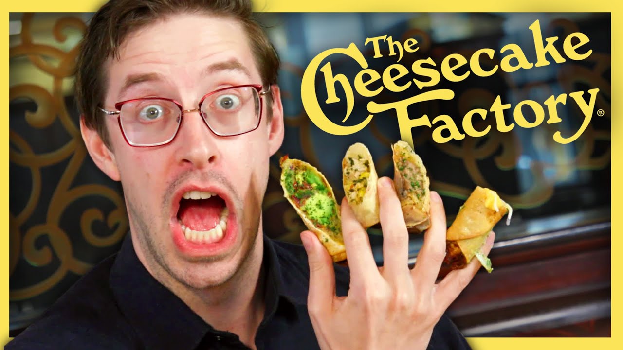 Keith Eats Everything At Cheesecake Factory - Part 1