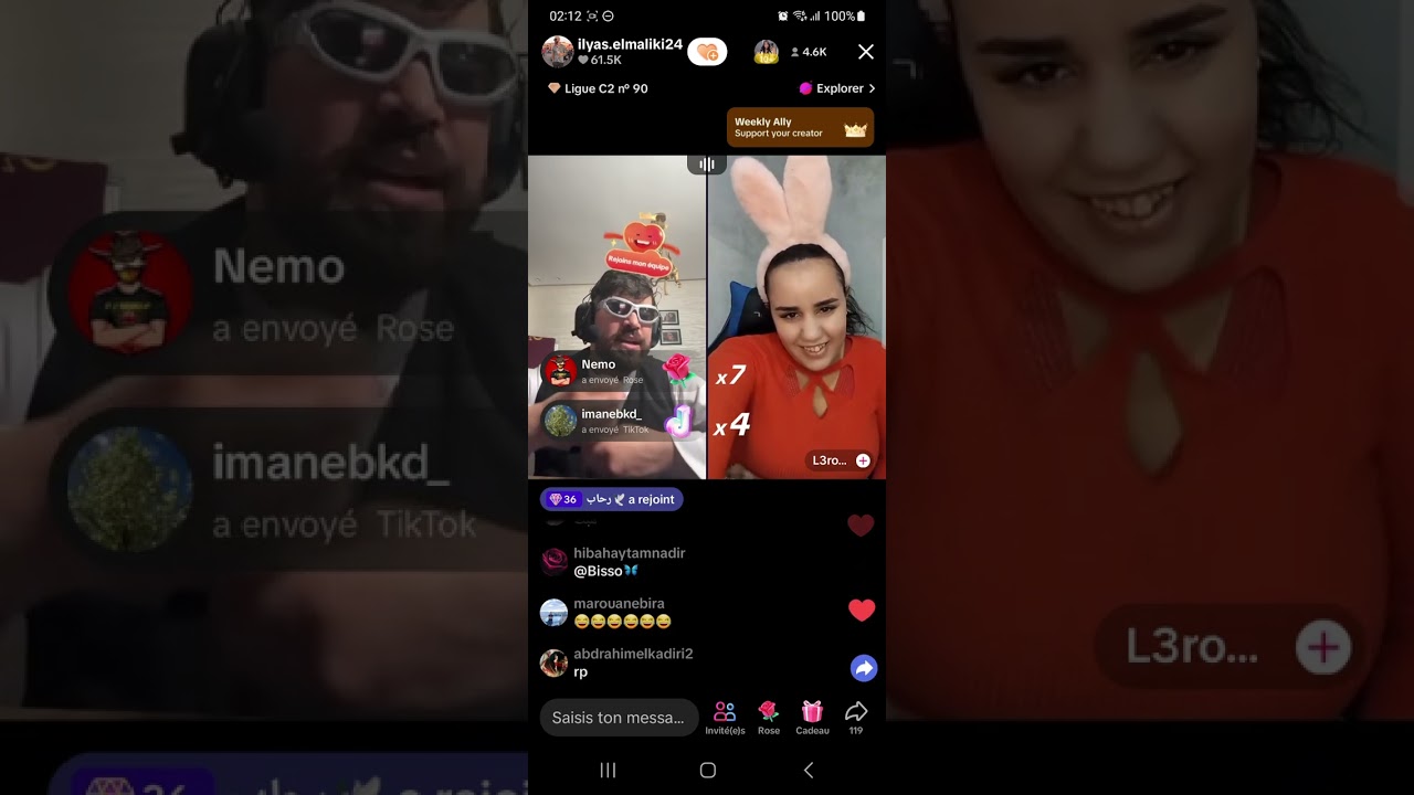 Ilyas elmaliki tiktok live  الياس المالكي