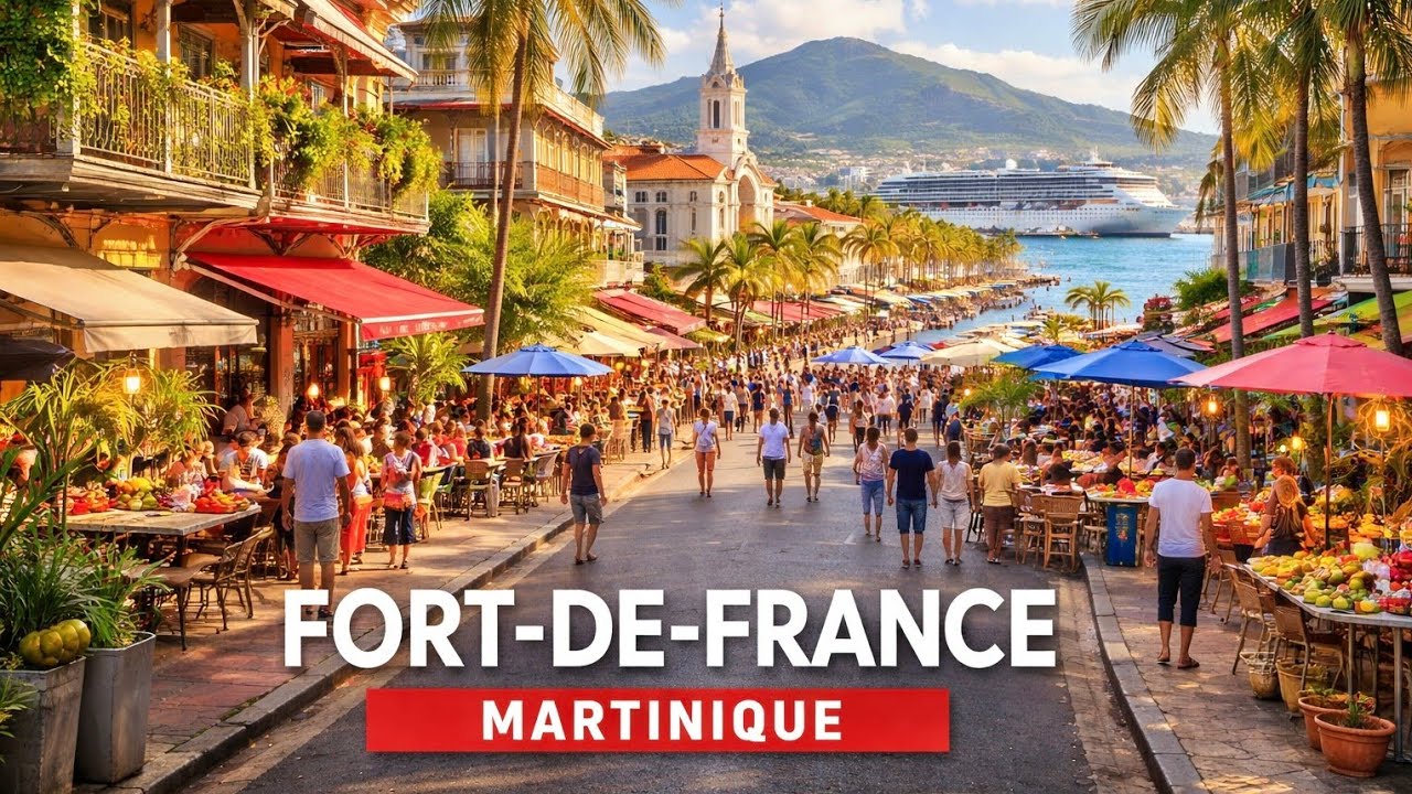 FORT-DE-FRANCE 🇲🇶 | The True Face of Martinique