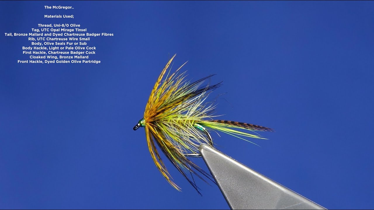 Tying The McGregor Irish Wet Fly by Davie McPhail