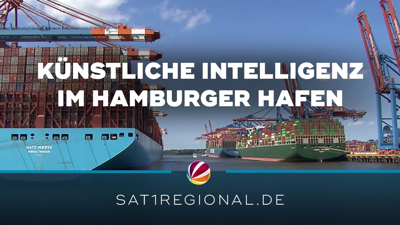KI-Einsatz im Hamburger Hafen
